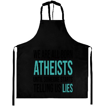 Discover atheism science Aprons