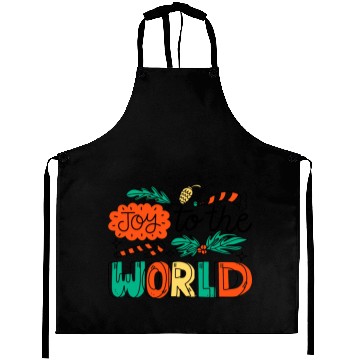 Discover Christmas Joy to The World. Aprons