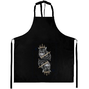 Discover Cat Spades King Playing Card Cat Daddy Cat Mom Aprons