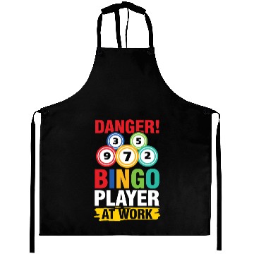 Discover Bingo Player At Work for a Bingo Player Aprons