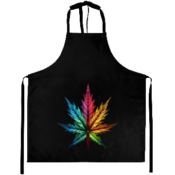 Discover Spectrum Splendor: The Vivid Leaf Aprons