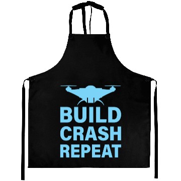 Discover Build Crash Repeat Aprons