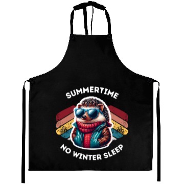 Discover Chill Hedgehog Summertime Aprons