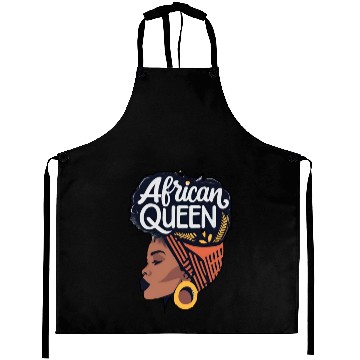 Discover African Queen Afrocentric Queen Aprons