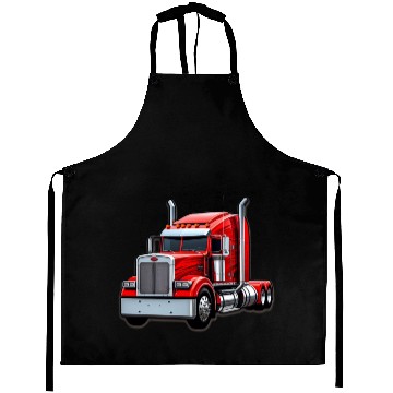 Discover Red clean Peterbilt Aprons