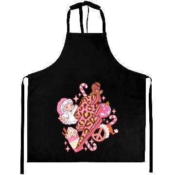 Discover Santa Claus Lightning Aprons