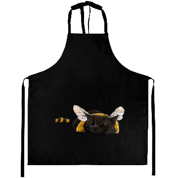 Discover Fuzzy Little Bumblebee Kitty Aprons