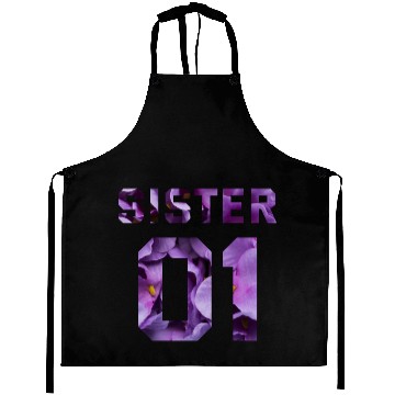 Discover COUPLE FLOWER SISTER 01 Aprons