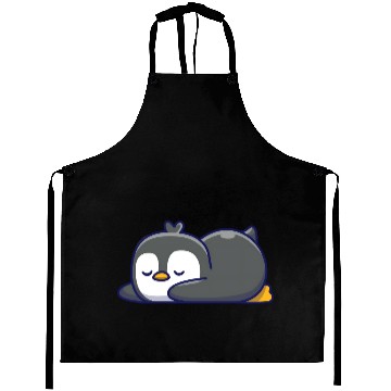 Discover Cute penguin sleeping Aprons