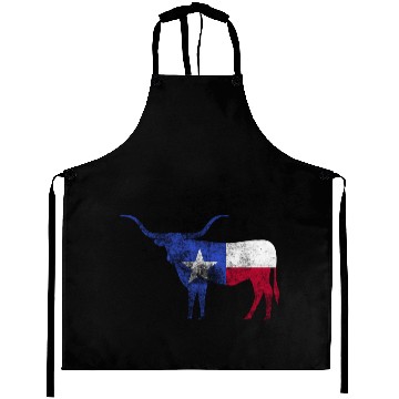 Discover Texas Flag Texas Flag Longhorn Bull Tx Aprons