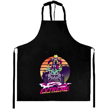 Discover Neon Racer at Sunset Aprons