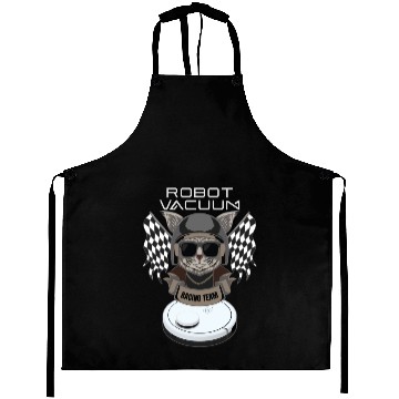 Discover Robot Vacuum Cleaner Racing Team Robot Aprons