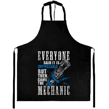 Discover Mechanic Mechatronics Engineer Hobbyist Aprons