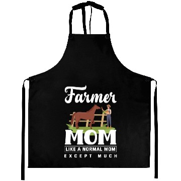 Discover Farmer Mom Funny Farmer Gift Aprons