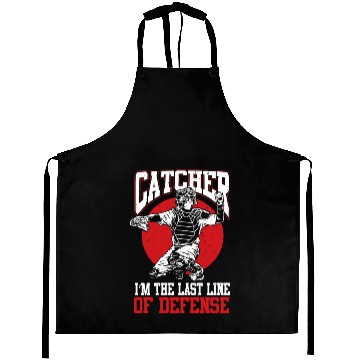Discover Backstop Funny Baseball Catcher Aprons