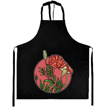 Discover Mexican Marigold Nature Lover Gift Aprons