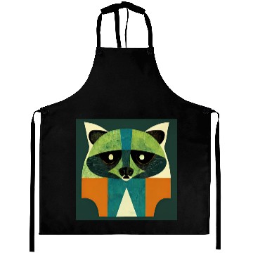 Discover Deco Raccoon - Zombie Green Aprons