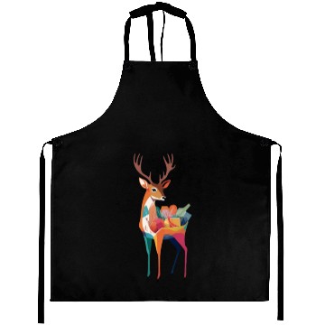 Discover Deer Animal in Pocket Aprons