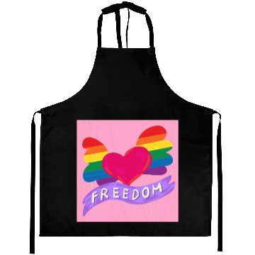 Discover Love Freedom Aprons