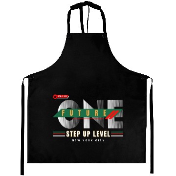 Discover Future Step Up Level Print For Men's And Women's Aprons