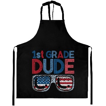 Discover Kindergarten Teacher Funny Student 1st Graduation Aprons
