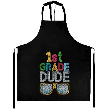 Discover Kindergarten Teacher Funny Student 1st Graduation Aprons