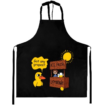 Discover Duck song Got Any Grapes lemonade day hot Aprons