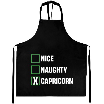 Discover Nice Naughty Capricorn Funny Horoscopes Aprons