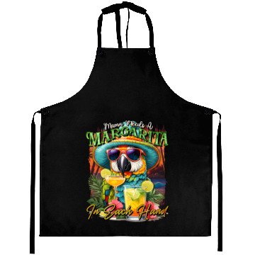 Discover Balanced Diet is A Margarita in Eachs Hands Parrot Aprons