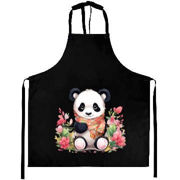 Discover Adorable Cuddly Baby Panda Aprons