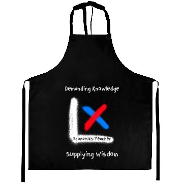 Discover Demand Knowledge, Supply Wisdom Economics Teacher Aprons
