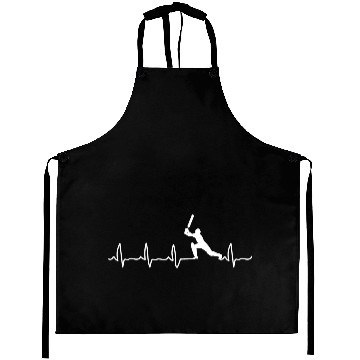 Discover Cricket Player Cricket Heartbeat Cricket Player Aprons