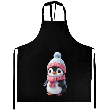 Discover baby penguin Aprons