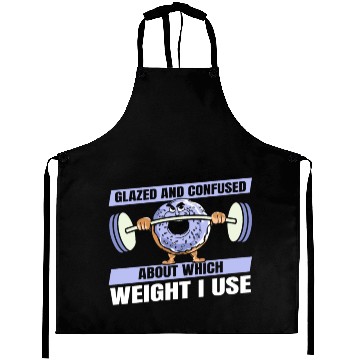 Discover Fitness Donut Funny Donut Gym Aprons