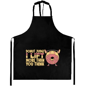 Discover Fitness Donut Funny Donut Gym Aprons