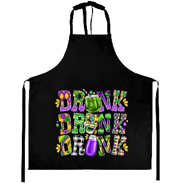 Discover Drink Drank Drunk Aprons