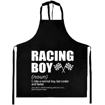Discover Racing Boy Aprons