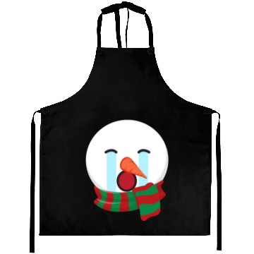 Discover Snowman Emoticons Crying Out Loud Snowman Aprons