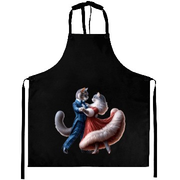 Discover Twilight Dance of Cats Aprons