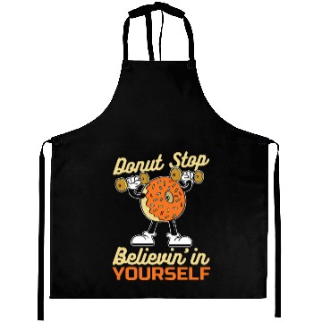Discover Fitness Donut Donut Gym Aprons