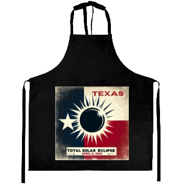 Discover Texas Total solar eclipse 2024 Aprons