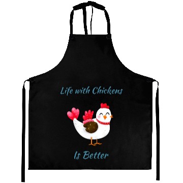 Discover Life with Chickens is Better Aprons