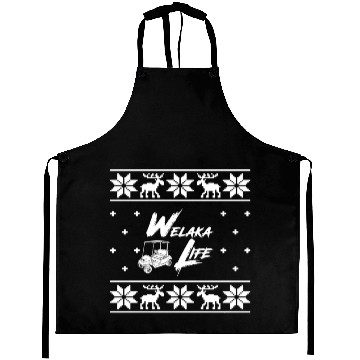 Discover Welaka Life Christmas Golf Cart Aprons