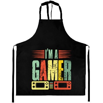 Discover Im a gamer Aprons