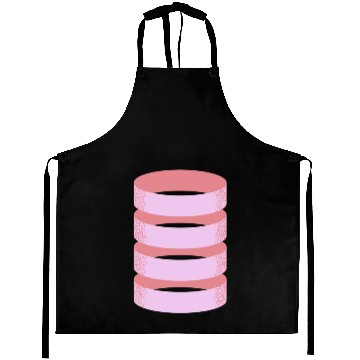 Discover Cylinder Modern Neon Shape Aprons