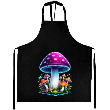Discover Magic Mushroom Aprons