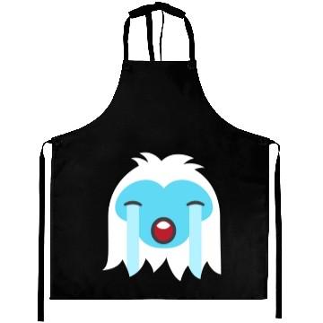 Discover Crying Out Loud Abominable Snowman Emoticoncrying Aprons
