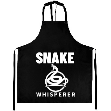 Discover Snake Whisperer Retro Funny Snake Aprons