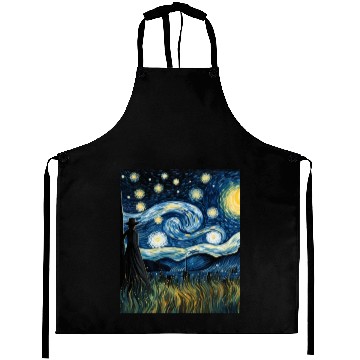 Discover Gardener's Starry Night Aprons Van Gogh Inspired