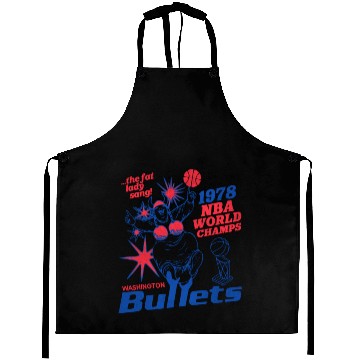 Discover Defunct Washington Bullets 1978 World Champs Aprons
